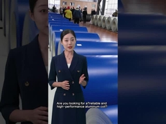 Couche en PE / PVDF A1100 bobine d'aluminium peint pour la vente de matériaux de construction