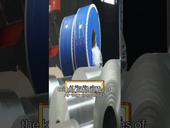 3003 bobine en tôle d'aluminium à haute plasticité pour la construction